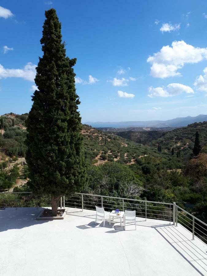 Villa Irini - Cretan Luxury Villa With Amazing View Paraspori  Exteriör bild