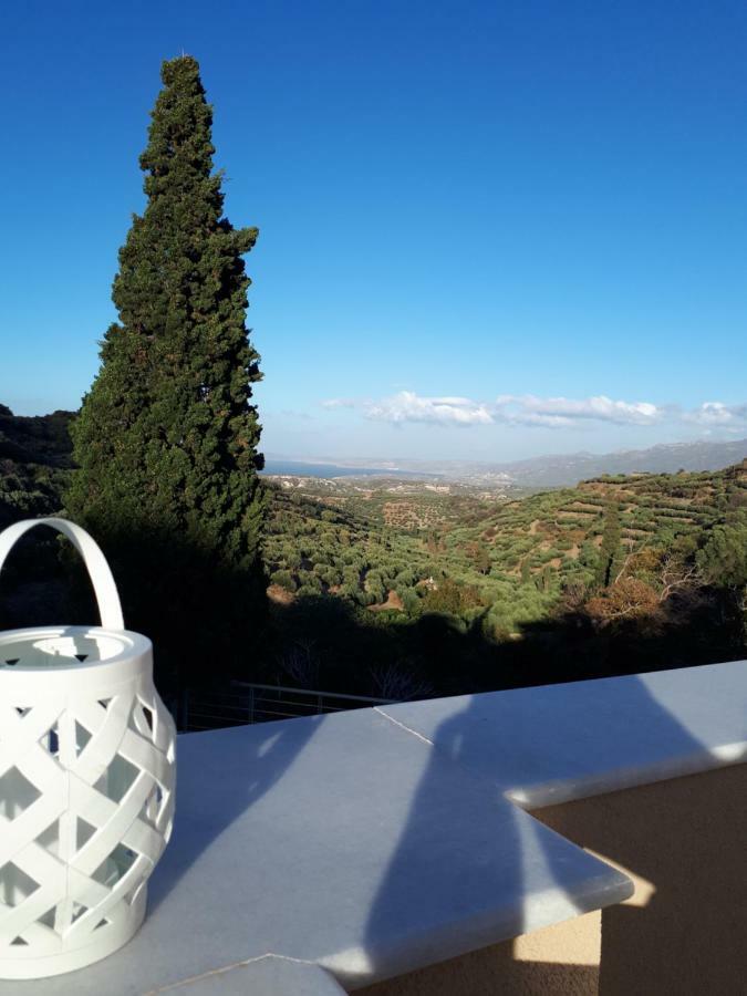 Villa Irini - Cretan Luxury Villa With Amazing View Paraspori  Exteriör bild