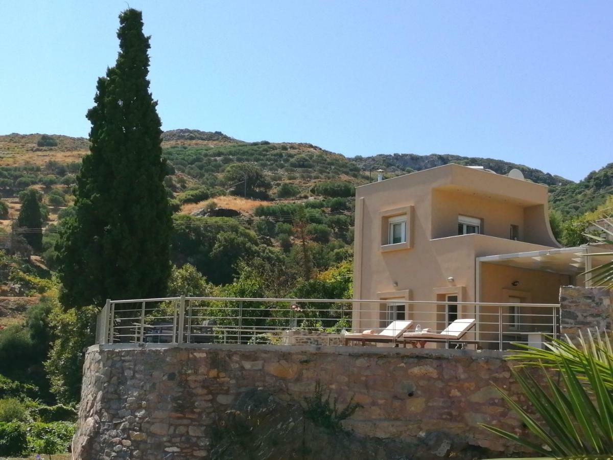 Villa Irini - Cretan Luxury Villa With Amazing View Paraspori  Exteriör bild
