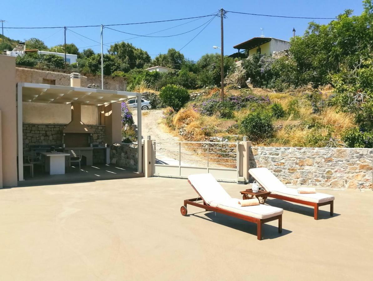 Villa Irini - Cretan Luxury Villa With Amazing View Paraspori  Exteriör bild