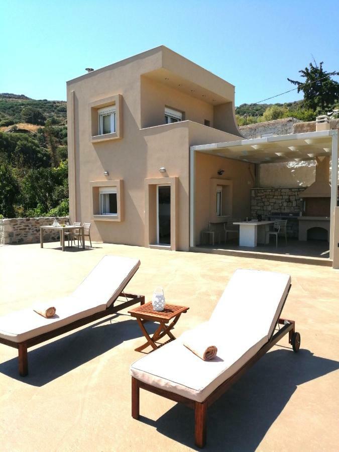 Villa Irini - Cretan Luxury Villa With Amazing View Paraspori  Exteriör bild