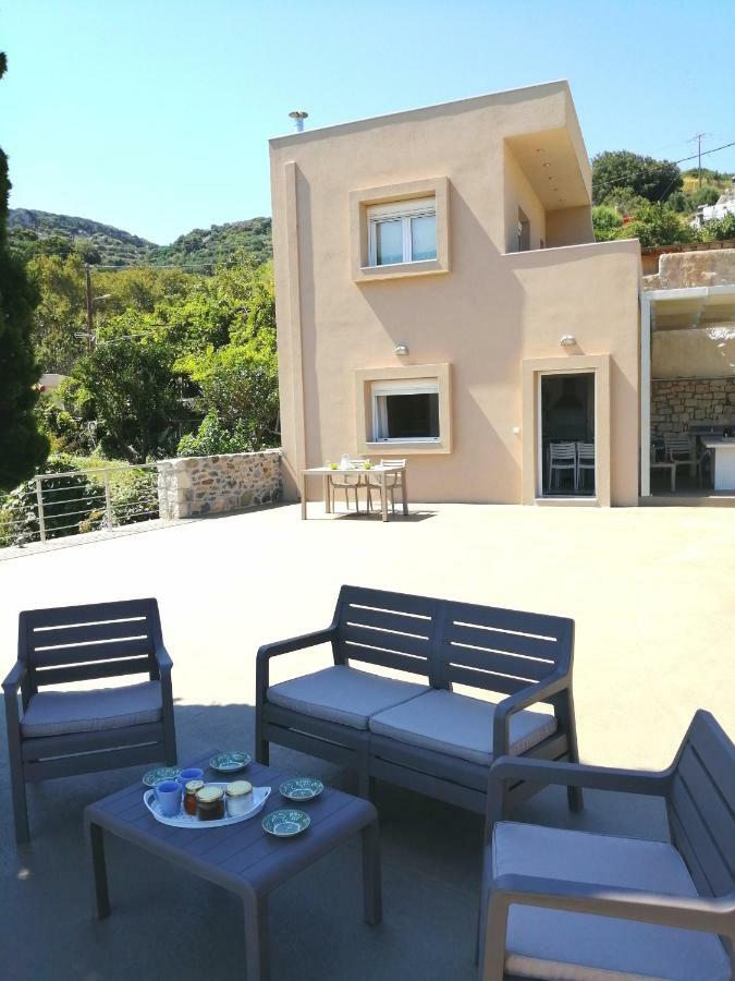 Villa Irini - Cretan Luxury Villa With Amazing View Paraspori  Exteriör bild